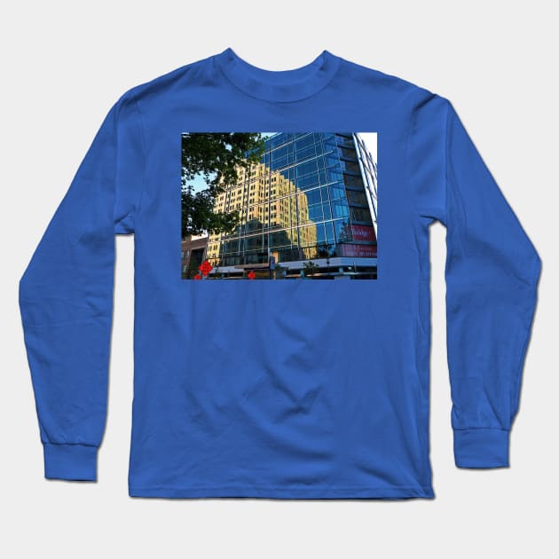 Evening reflection Long Sleeve T-Shirt by thadz